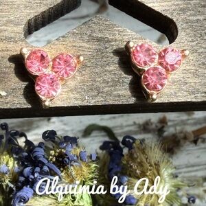 Alquimia Pink Crystal Earrings